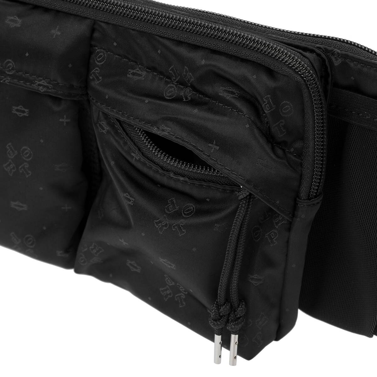 【美品】POTR / MONOGRAM WAIST BAG POTR モノグラム ウエストバッグ 998-19807 MONOGRAM WAIST BAG