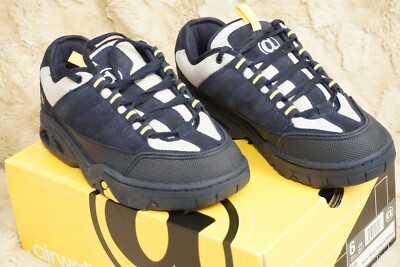 AIRWALK ARIS LEATHER Mens Skate Shoes Lace-up Sport Sneakers (See chart) New
