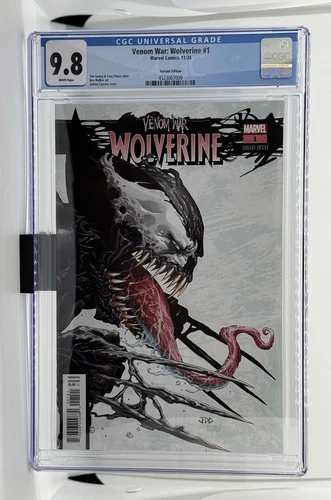 Venom War Wolverine #1 CGC 9.8 Cover B 1st Print Cassara “Venomized Wolvie”