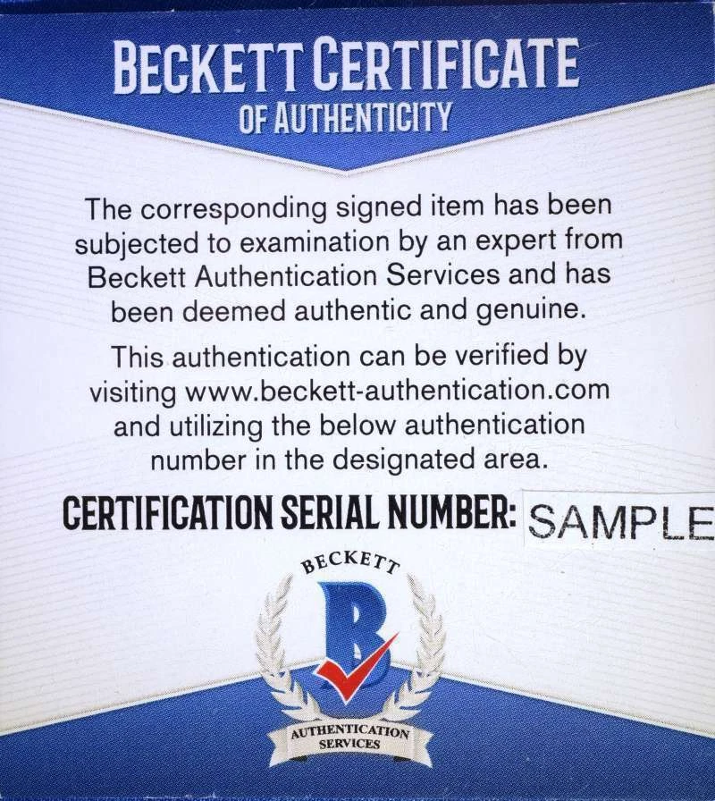 Monte Irvin HOF 73 BAS Beckett Coa Autograph National League  Signed Baseball - Image 2 of 2
