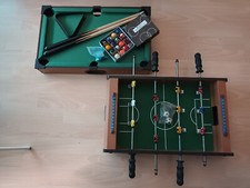 Mini Billardtisch Und Mini Füßballtisch