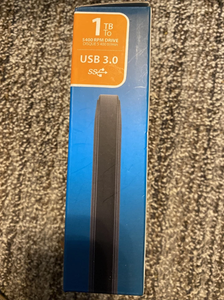 G-Technology G-DRIVE mobile USB-3.0 Portable Hard Drive 1TB NIB.  Never Opened - Image 2 of 4