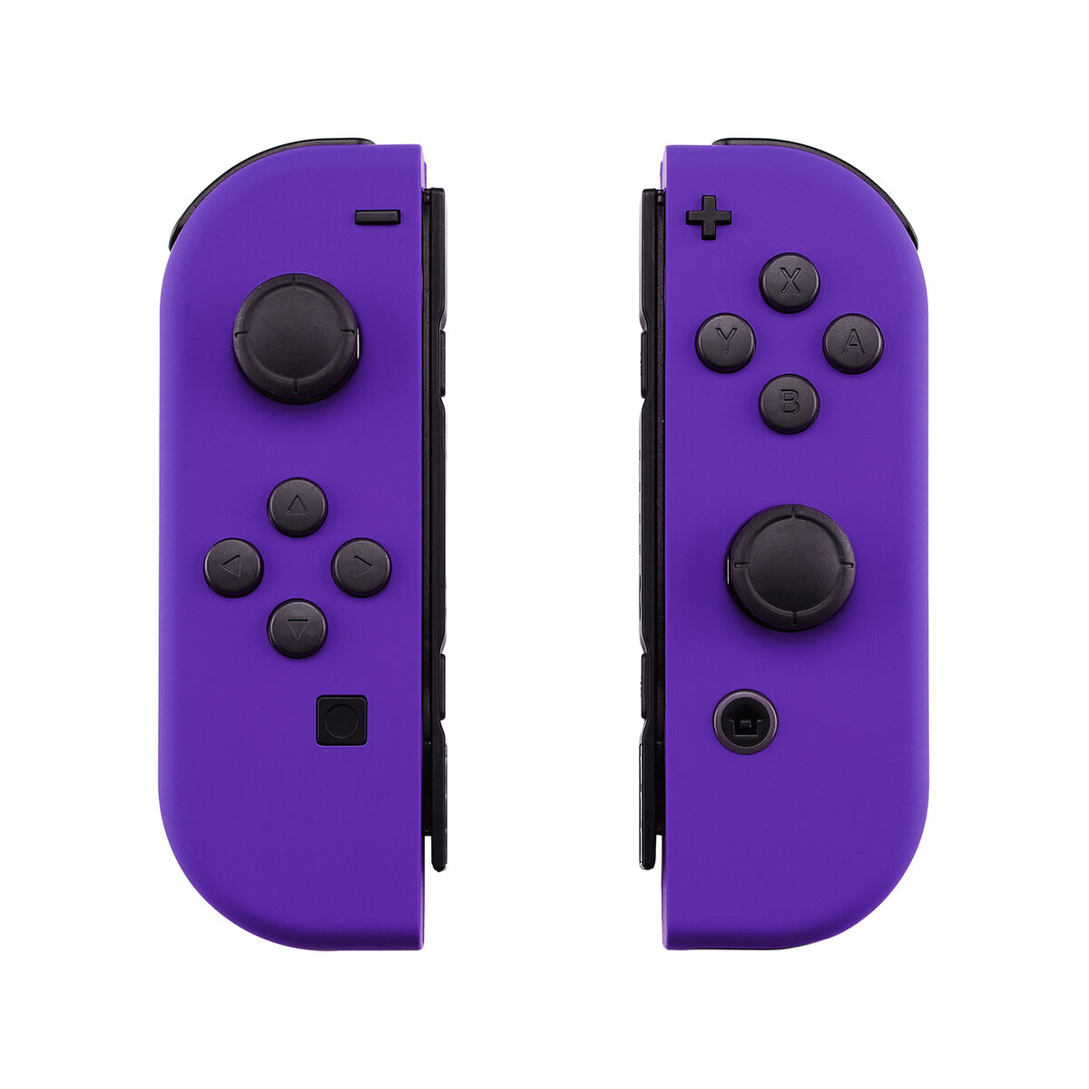 Kit de reemplazo personalizado de botones de carcasa púrpura púrpura para  Nintendo Switch Joy con