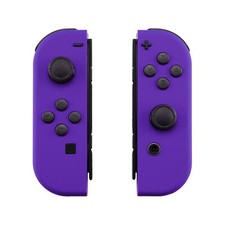 Custom Purple Full Set Shell Buttons Replacement Kit for Nintendo Switch Joy con