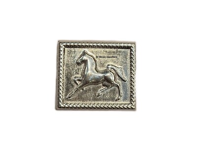Pure Silver Horse Idol Embosed on Sheet for Puja & Gift Embrace Tradition