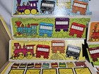 The Color Train Game Matching Memory Kids Love Trains 1973 Vintage Edu-Game — photo 6