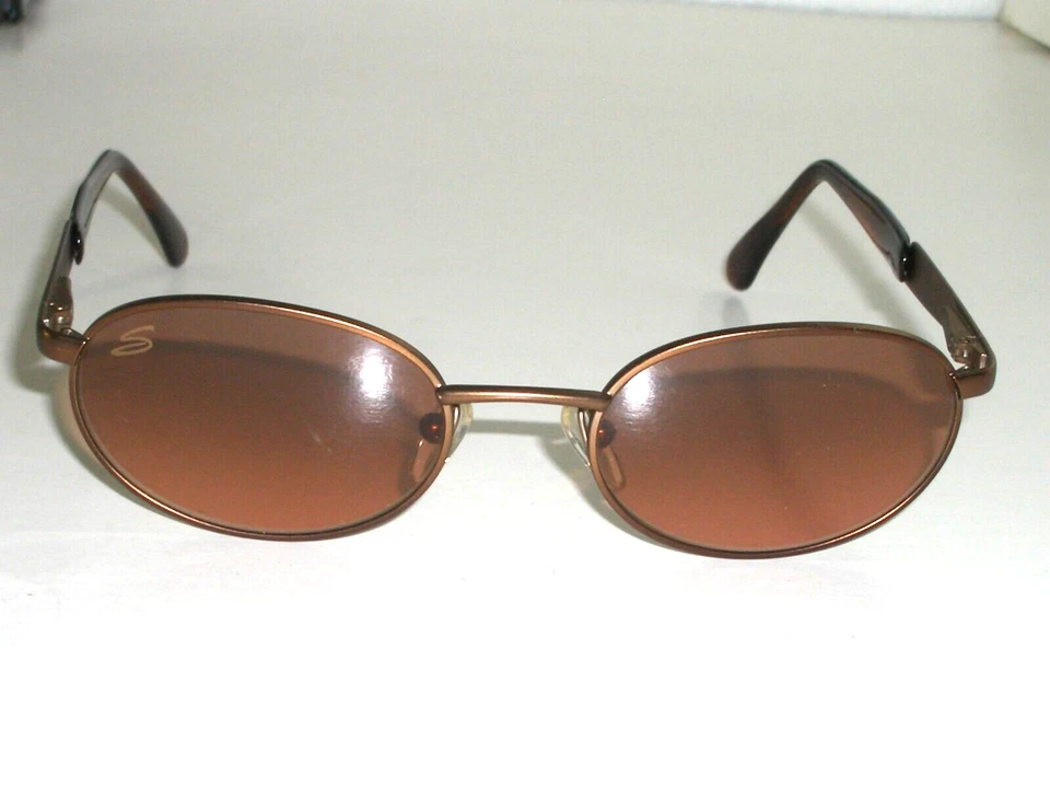 SERENGETI CONDOR 6673 LENTE DE CRISTAL ROSA DEGRADADO ELEGANTES GAFAS DE SOL FLEXIBLES OVALADAS COMO NUEVAS Foto 3 de 4