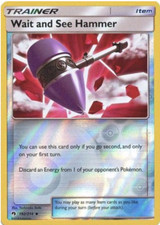 Pokemon - SM8 Lost Thunder - 2x Wait See Hammer - 192/214 - Reverse Holo - NM/M