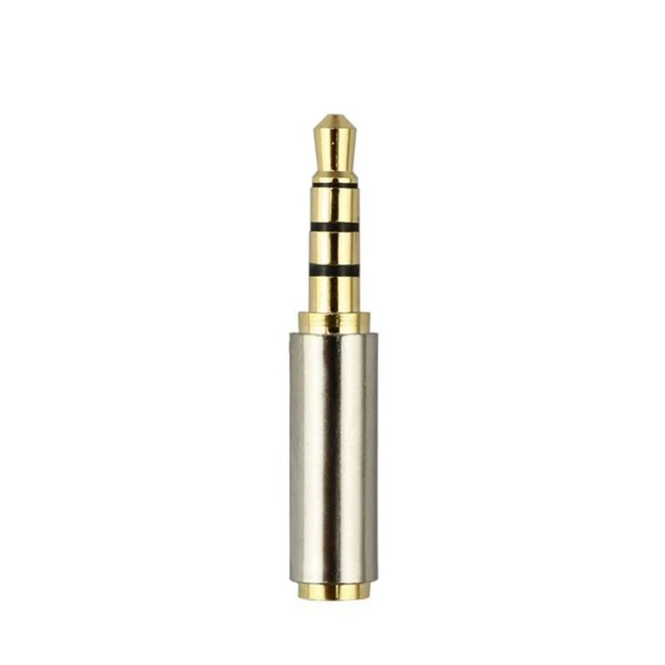 Metal 2.5mm Male Jack to 3.5mm Female Stereo Headphones Audio Adapter Converter - Image 4 of 4