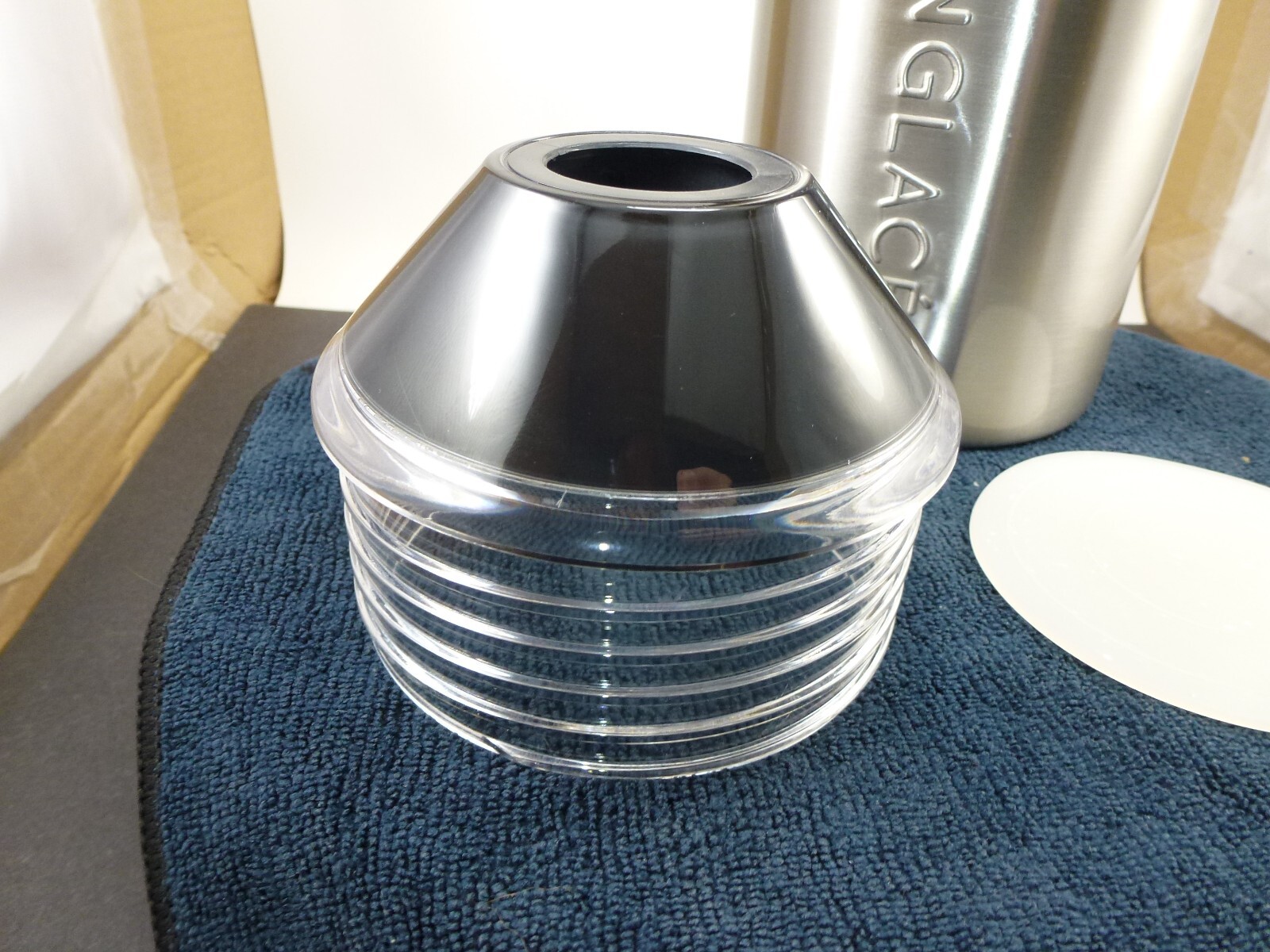 Vinglace stainless Wine Champagne Chiller ,Vacuum Sealed / Double Insulated