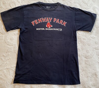 Boston Red Sox Shirt Adult Large Baseball Socks Fenway Navy