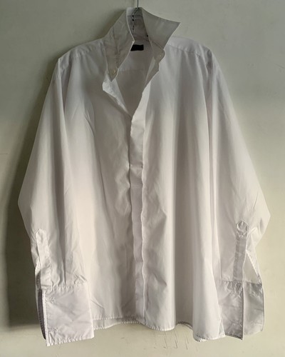 PETER ENGLAND MENS BUTTON UP WHITE LONG SLEEVES COTTON DRESS SHIRT SIZE:16/41cm - Picture 5 of 22