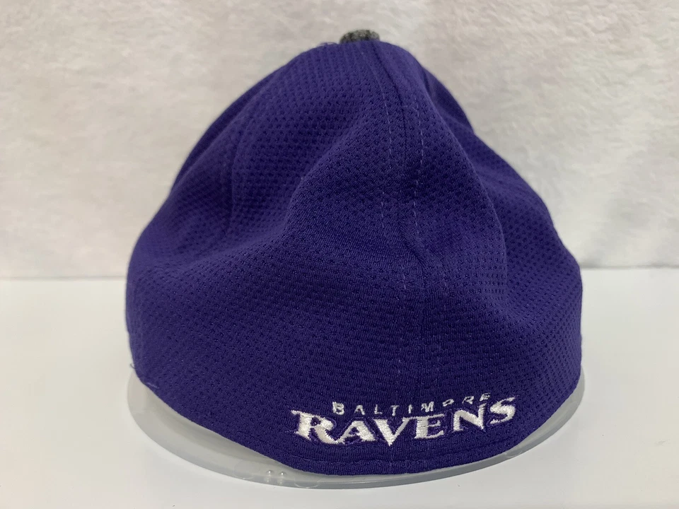 Baltimore Ravens New Era NFL  39THIRTY Flex Hat Cap Size Small/medium Purple - Image 4 of 4