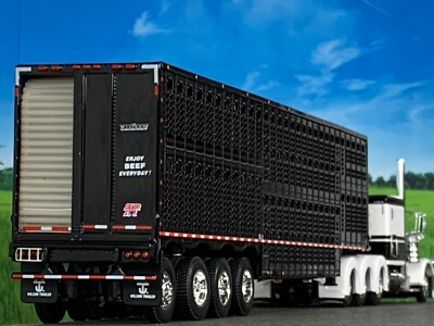 1/64 DCP PETERBILT 389 TRI AXLE W/ 70