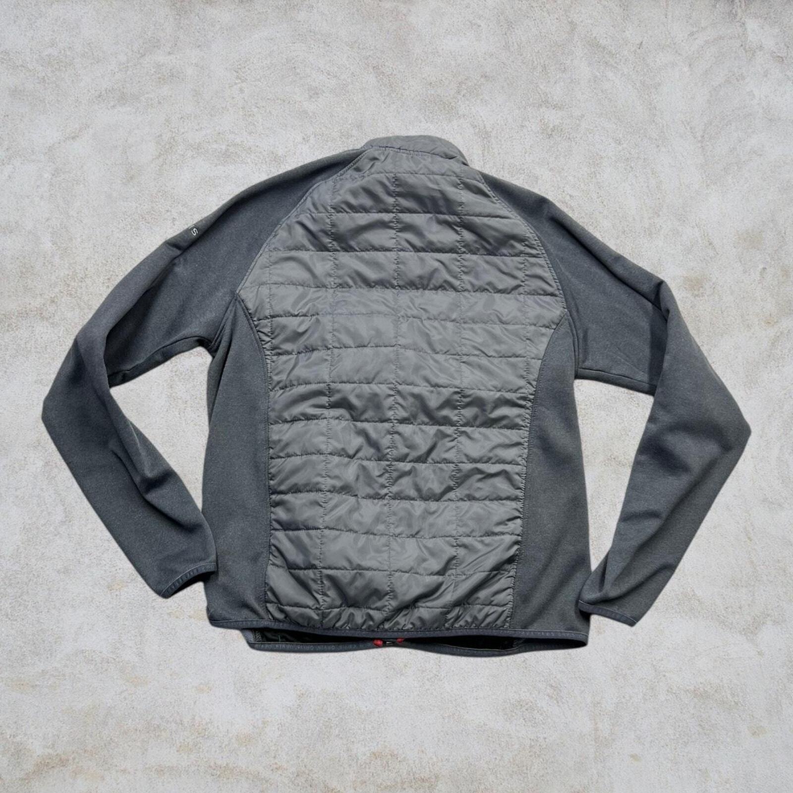 ORVIS FULL ZIP BASIC GREY FLEECE  ACTIVE STYLE MED - image 2