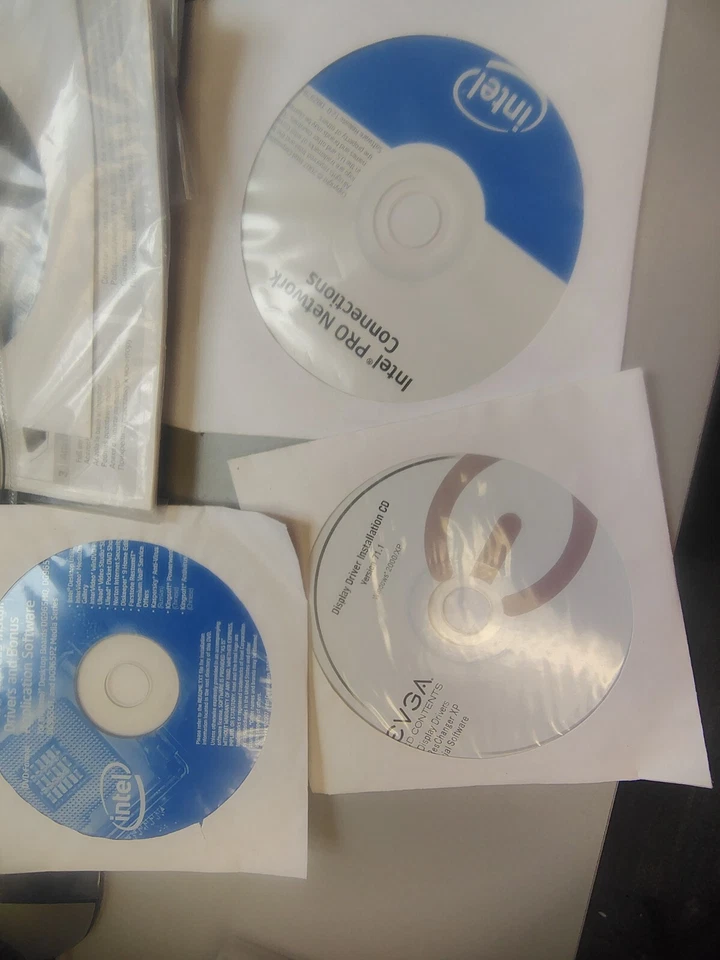 Lote de controladores y CD de impresora escandisk PC software aleatorio Foto 3 de 4