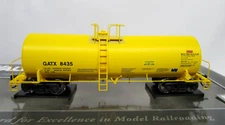 Walthers Proto HO GATX General American Trinity 14k Gal Molten Sulfur Tank NOS