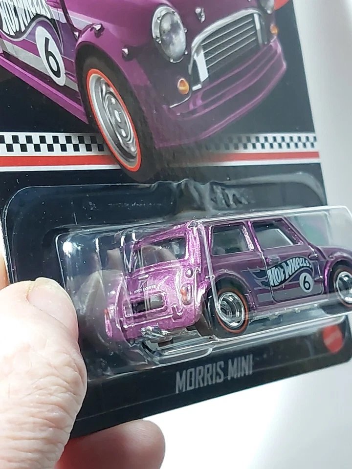 hot wheels 1/64 🇫🇷 RLC Mail in, Morris Mini, collector édition 2023 - Photo 4/4