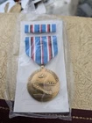 Vintage WWII UNITED STATES MILITARY American Campaign Service MEDAL US Badge