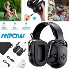 Mpow Bluetooth Noise Reduction Safety Ear Muffs Ear Hearing Protection Headphone
