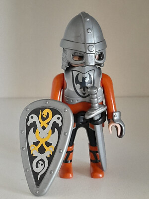 Figurine Playmobil Chevalier / Princesse / Viking - Univers Château Moyen Âge Novelmore - Occasion Comme Neuf