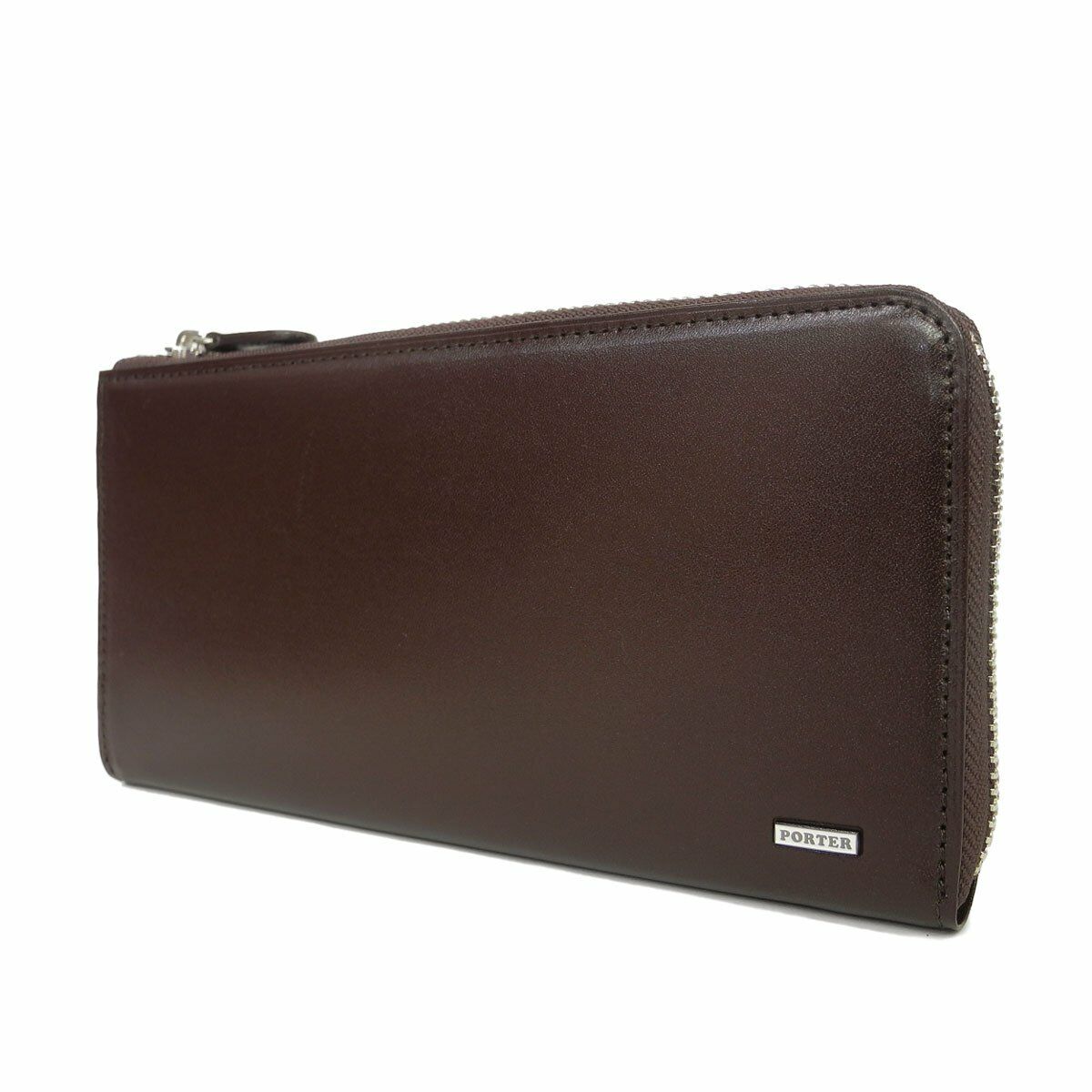 Yoshida PORTER SHEEN wallet purse zipper 110-02927 BR Japan Yoshida PORTER SHEEN wallet purse zipper 110-02927 BR Japan