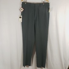 NOS Farah Clothing Co Pants Men's 36x34 Gray Dress Slacks Scotchgard Vintage NWT