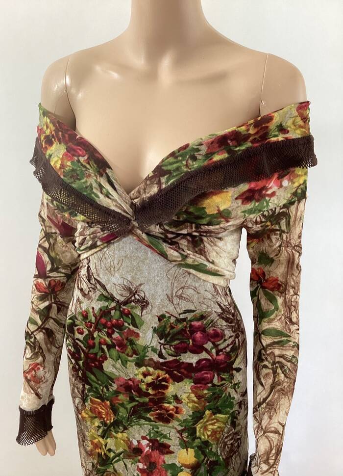 JEAN PAUL GAULTIER VINTAGE SS 1999 MAXI DRESS S/M | eBay