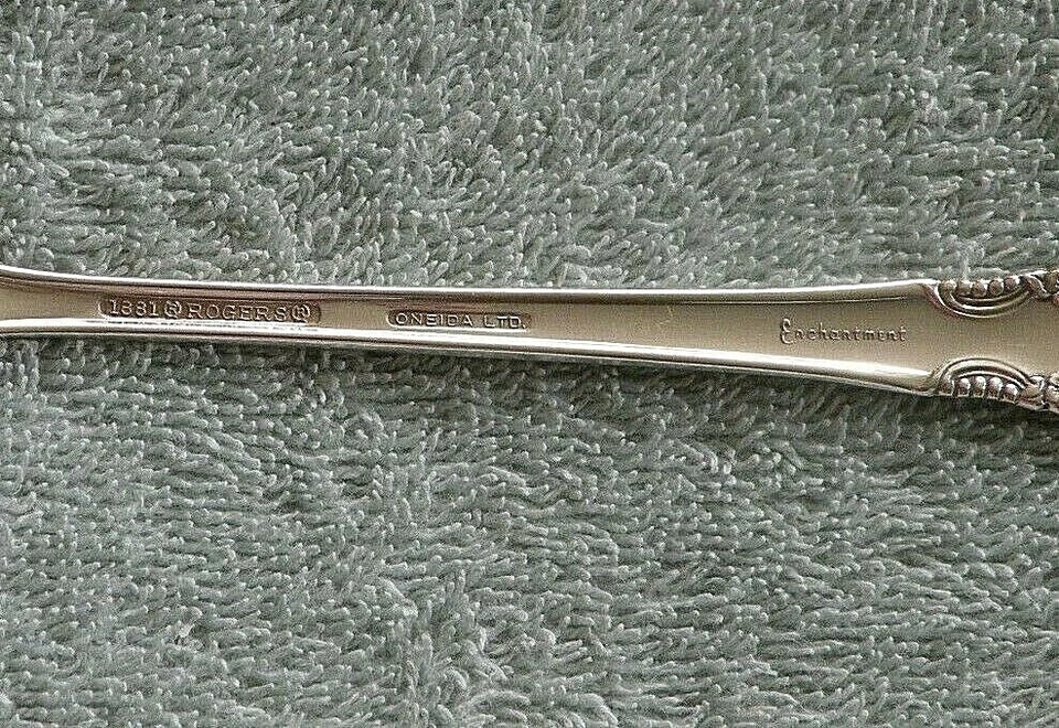 ENCHANTMENT - 1881 Rogers Oneida LTD cubiertos plateados / cubiertos - ELECCIÓN Foto 3 de 3