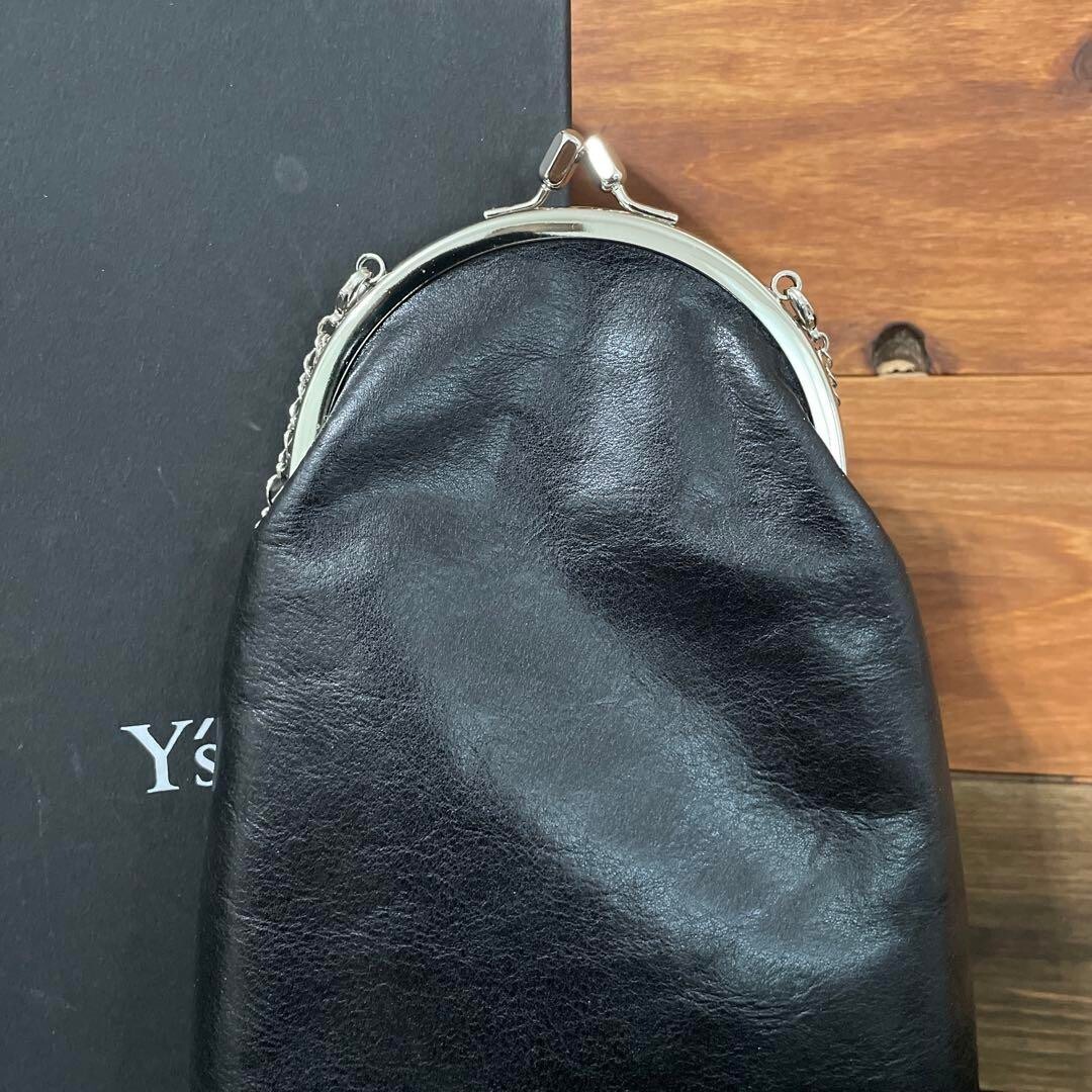 Y's Yohji Yamamoto Kiss lock clasp Shoulder Bag Leather Used | eBay