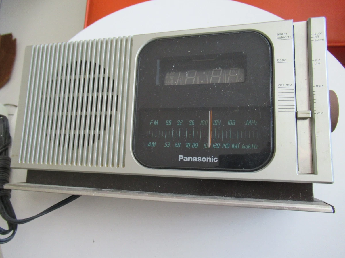 Preços baixos em Despertadores Panasonic de Madeira e Rádios