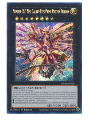 Number C62: Neo Galaxy-Eyes Prime Photon Dragon - MP24-EN069