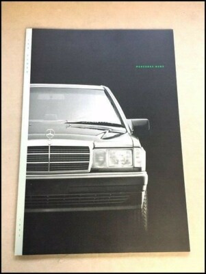 1992 Mercedes Benz 190 64-page Original Car Sales Brochure Catalog - 190E 2.6