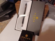 Cross Classic Century Fountain Pen Black Lacquer New In Gift Box Christmas Gift