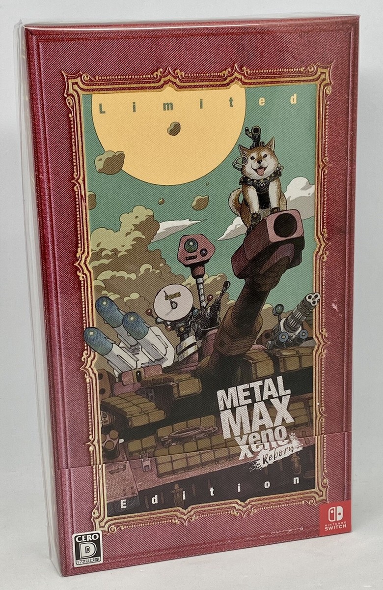 Nintendo Switch L MAX Xeno Reborn Limited Edition METAL MAX Xeno Reborn: Digital Deluxe Edition for Nintendo