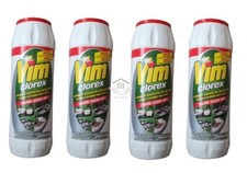 4xVim Scourer Traditional Scouring Powder Cleaner Kitchen Bathroom Cleanse 750g