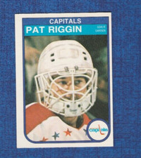 1982-83 OPC O-pee-chee Hockey # 372 Pat Riggin