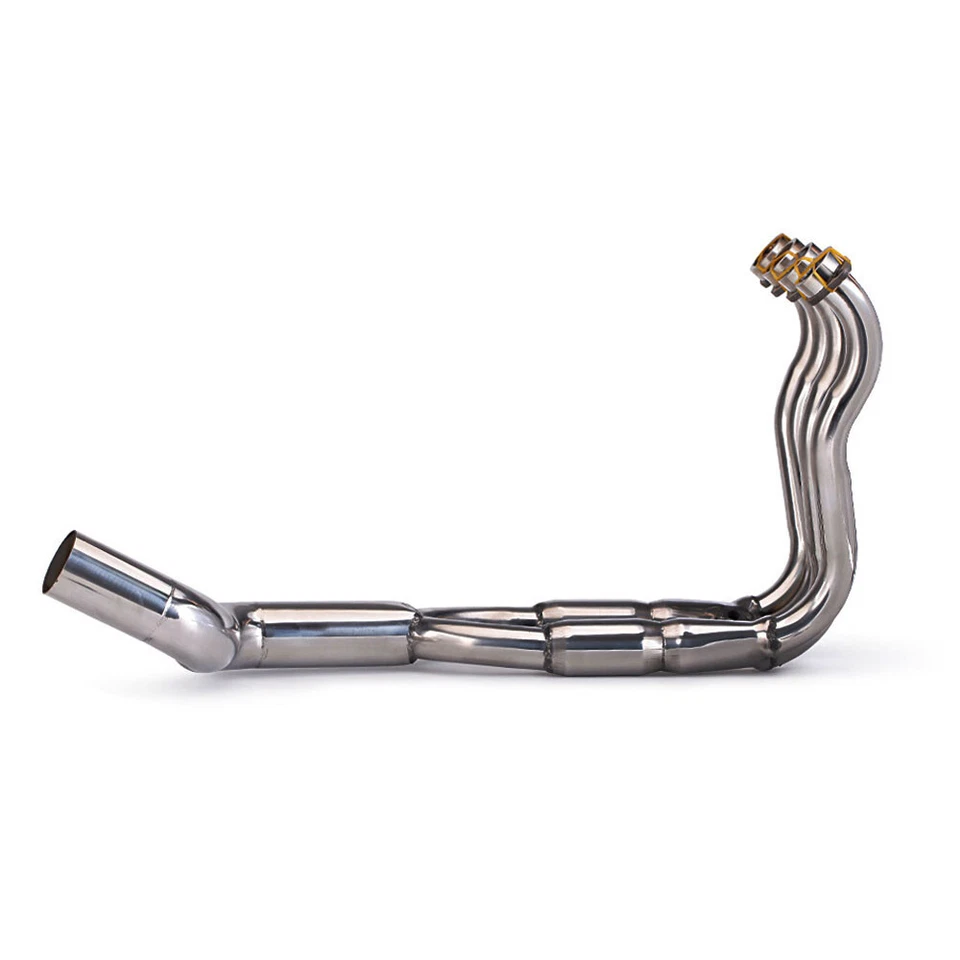 Sistema completo puntas de escape tubo enlace delantero moto para BMW S1000R 2010-2016 Foto 3 de 4