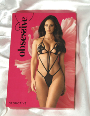 OBSESSIVE Body LUIZA TEDDY schwarz verführerisch  Gr. S/M
