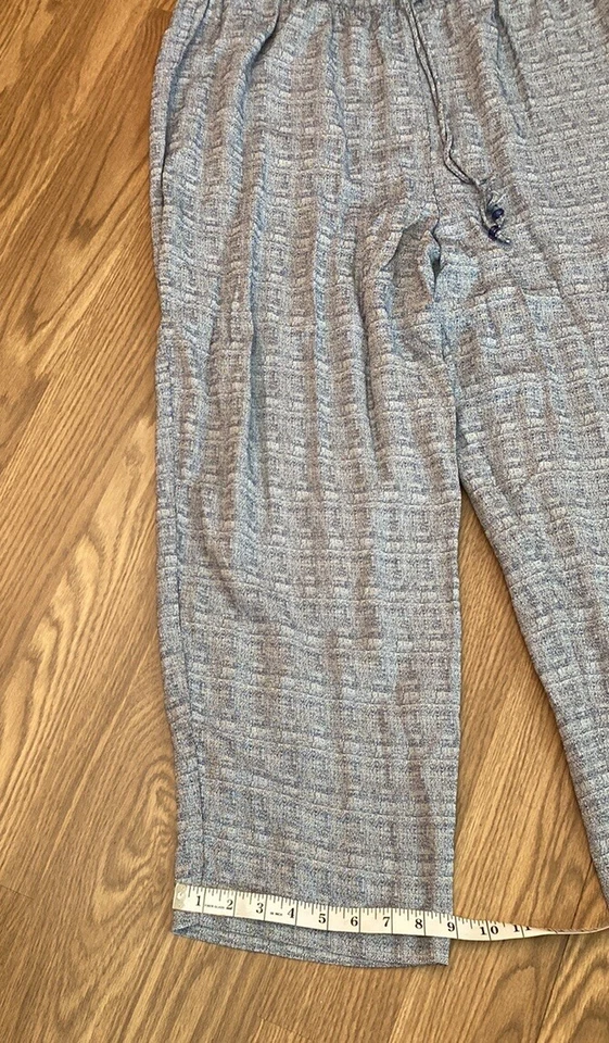 Moda Pantalones Bug Cintura Elástica Cordón Talla 22/24W Mezcla Rayón Foto 4 de 4