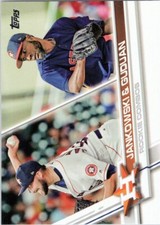 2017 Topps Update #US297 Reymin Guduan RC/Jordan Jankowski RC Houston Astros