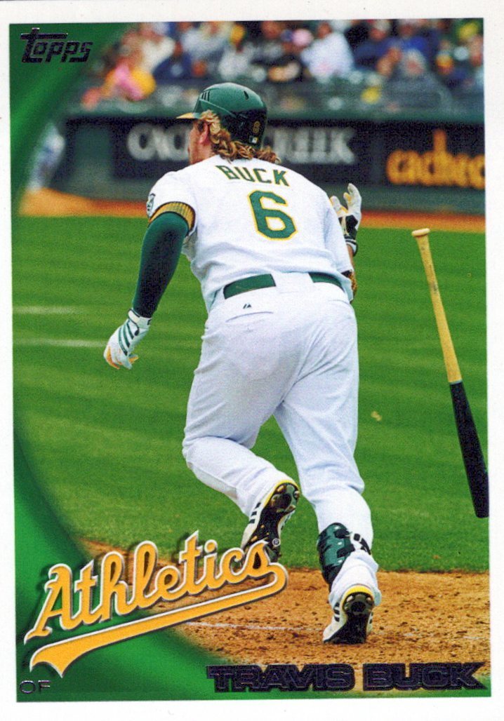 2010 Topps #322 Travis Buck Gold Near Mint