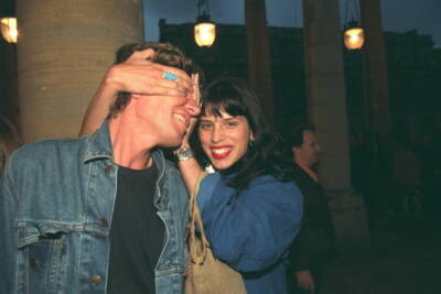 Director Etienne Chatiliez And Maiwenn Le Besco 1990s Historic Old Photo