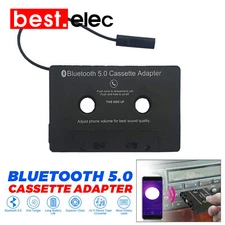 Bluetooth 5.0 Car Audio Stereo Sound Cassette Tape Adapter MP3 Hand-Free Aux 6b