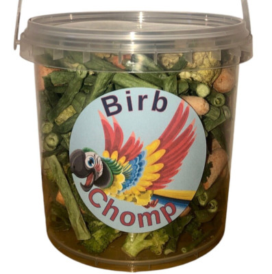 Freeze Dried Vegetable Mix Chop for Birds & Small Pets | 4oz Small Pet Treats