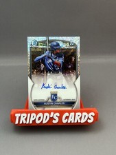 2023 Bowman Chrome Austin Charles 1st Speckle Refractor Auto #/299 Royals CPA-AC