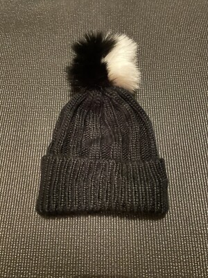 BCBG Pom Pom Beanie