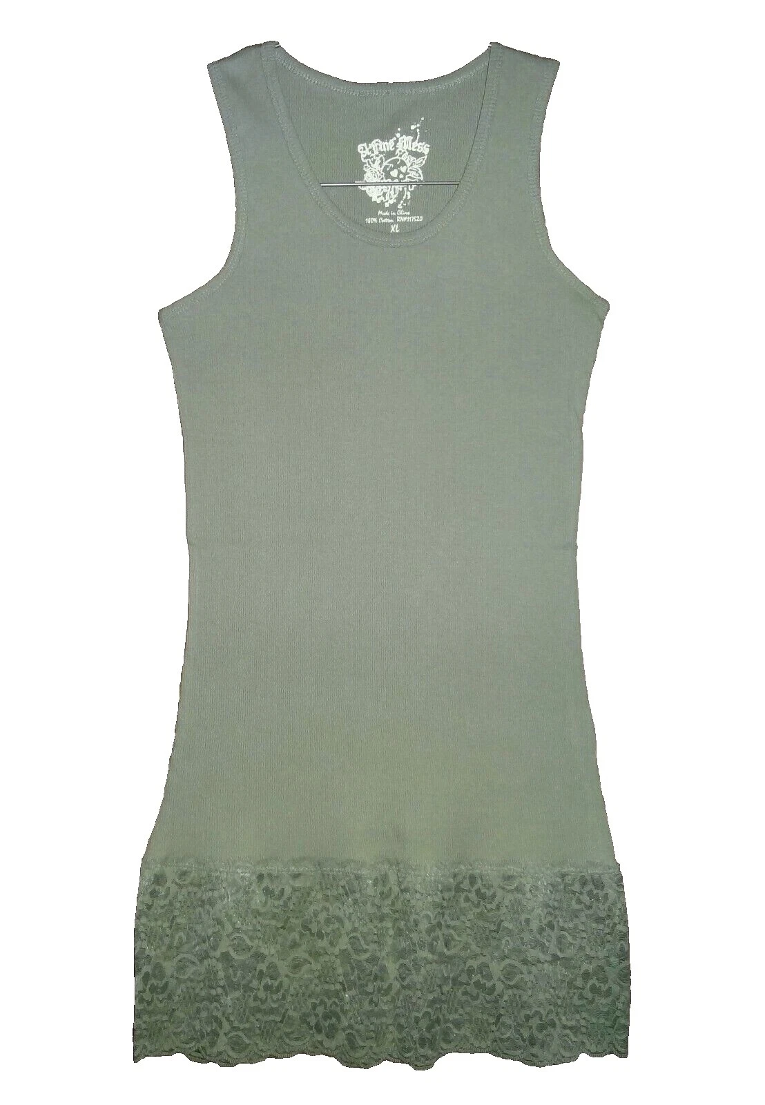 Camisetas sin mangas sólido Hot Topic para Mujeres