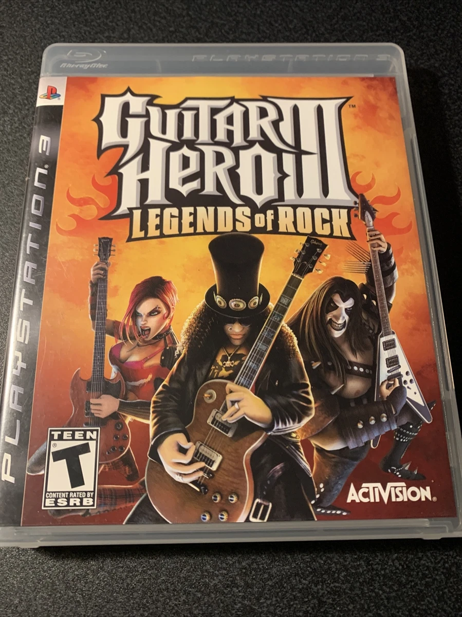 Guitar hero 3 legends of rock ps3 hotsell