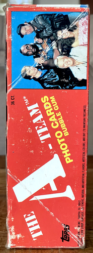 1983 TOPPS THE A-TEAM TV Series🍿PACK 10 Cards 1 Sticker 1 Gum MR. T ROOKIE? OVP - Bild 10 von 22